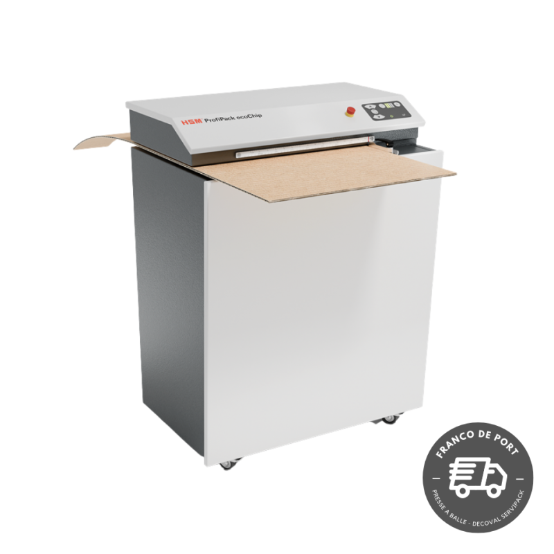 Broyeur de carton pour calage - Ecochip
