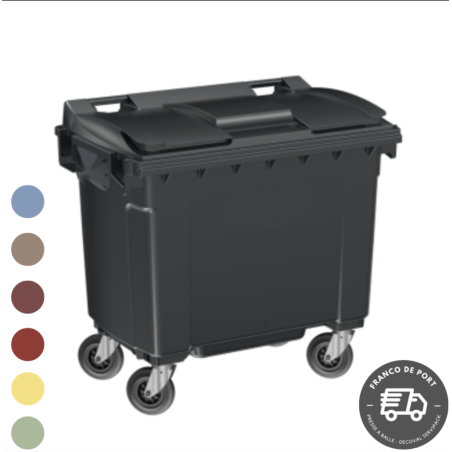 Conteneur 660 L + Fourreau