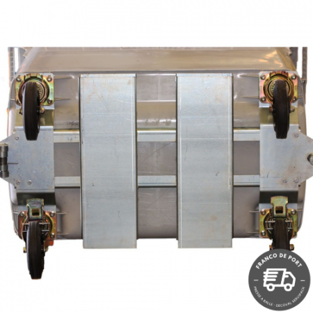 Conteneur 1000 L + Fourreau
