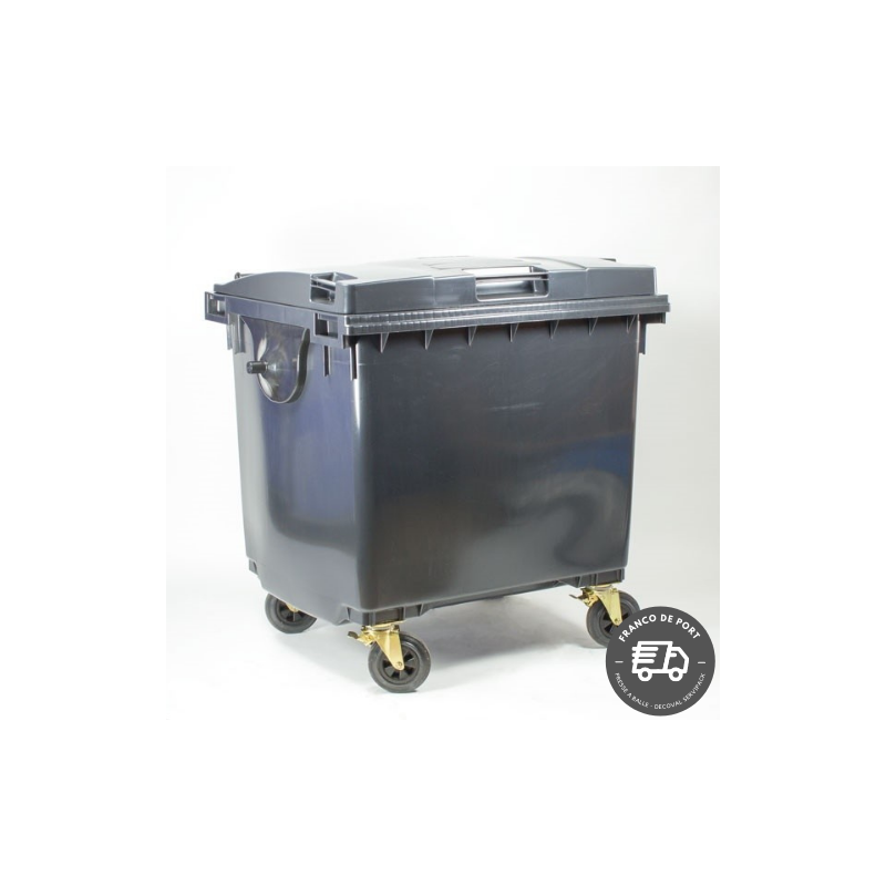 Conteneur 1000 L + Timon