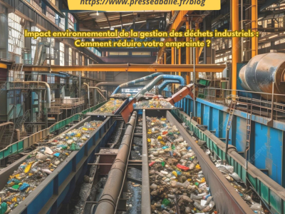 Impact environnemental de la gestion des déchets industriels 
